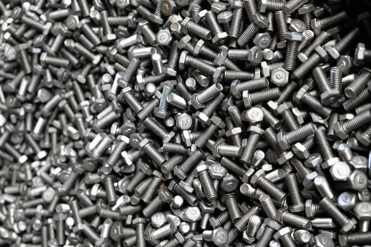 An assortment of screws and bolts