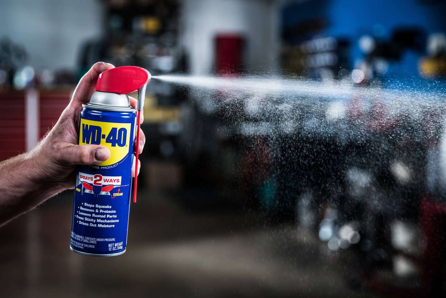 A can of WD-40 Multi-Use Product